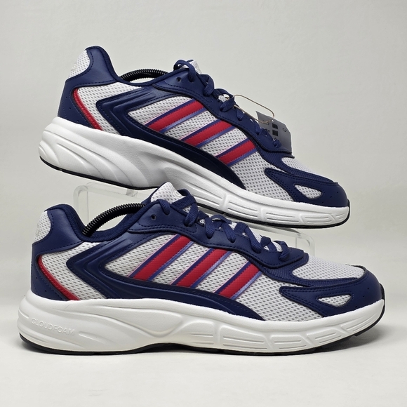 Adidas Men's Eclyptix 2000 Sneakers Shoes Blue Red White JP9628 Size 10 New - Picture 2 of 11